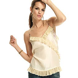 Ringspun Fifi Frill Top