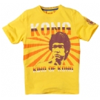Ringspun Mens Kong T-Shirt Yellow
