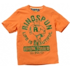 Ringspun Mens Warrior T-Shirt Orange