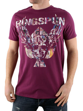 Ringspun Purple Perry T-Shirt