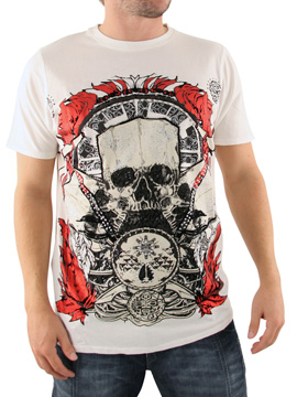 Ringspun White Hatchetman T-Shirt