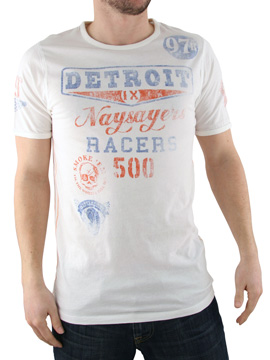 Ringspun White Naysayers T-Shirt