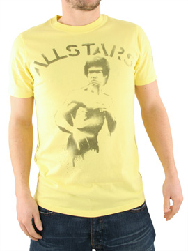 Ringspun Yellow All Stars Enter The Dragon T-Shirt