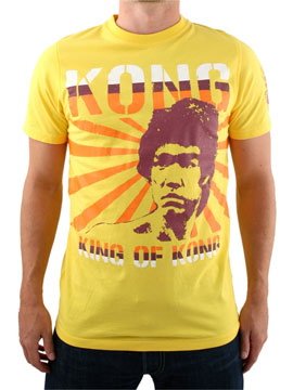 Ringspun Yellow Kong T-Shirt
