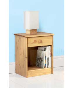 Rio 1 Drawer Bedside Chest