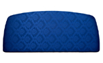 Damask 5and#39;0 Headboard - Navy