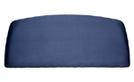 rio Faux Suede 2and#39;6 Headboard - Navy