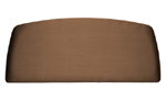 rio Faux Suede 3and#39;0 Headboard - Brown