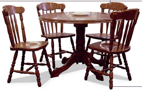 Pedestal Dining Set