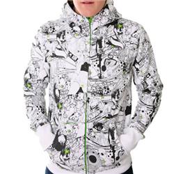 Astoria Zip Hoody - Optical White