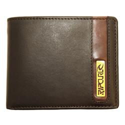 Rip Curl Beamer Leather Wallet - Java Brown