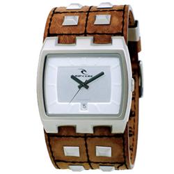 Berlin Leather Ano Mens Watch - Silver