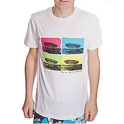 Rip Curl Boys Four More Boards T-Shirt - Opt White