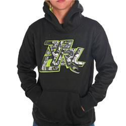 rip curl Boys Mechanic Polar Hoody - Black