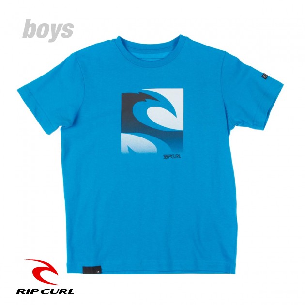 Rip Curl Boys Rip Curl Cyclone T-Shirt - Dresden Blue