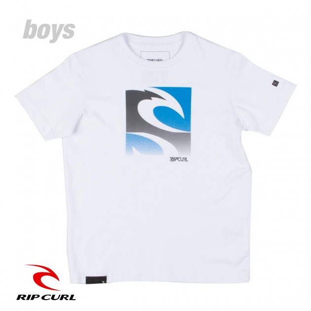 Rip Curl Boys Rip Curl Cyclone T-Shirt - Optical White