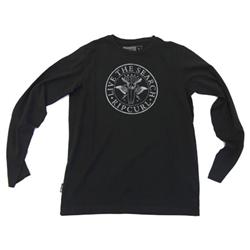 Rip Curl Boys Tribute To Ramones LS T-Shirt -Black