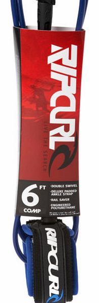 Rip Curl Comp Blue Leash - 6ft 0