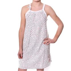 rip curl Girls Dots Voile Dress - Optical White