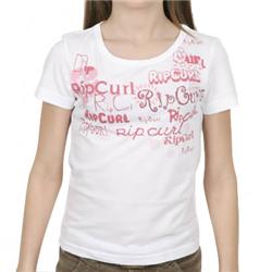 rip curl Girls Jnr Lanta T-Shirt - White