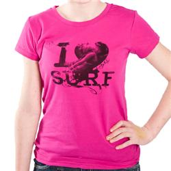 Rip Curl Girls Loving Surf T-Shirt - Very Berry
