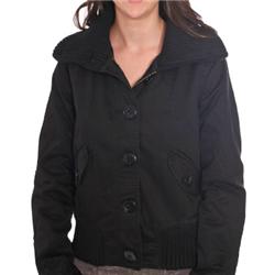 rip curl Ladies Blues Water Repellant Jacket - Blk