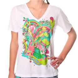 rip curl Ladies Campeche Organic T-Shirt - OpWhite