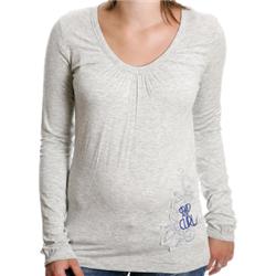 rip curl Ladies Fau Top - Grey Heather
