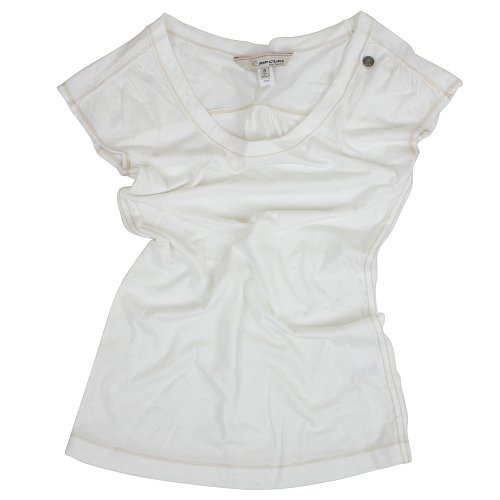 Ladies Rip Curl Melrose Knit Tee White