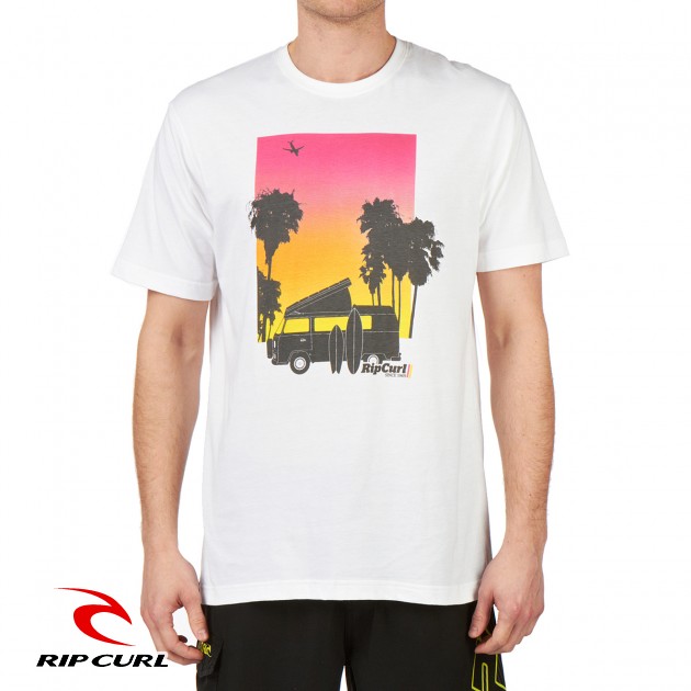 Rip Curl Mens Rip Curl California Combi T-Shirt -