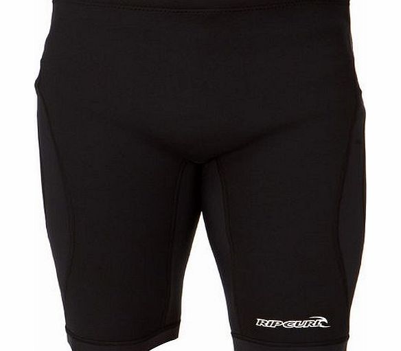 Rip Curl Mens Rip Curl Dawn Patrol Wetsuit Shorts - Black