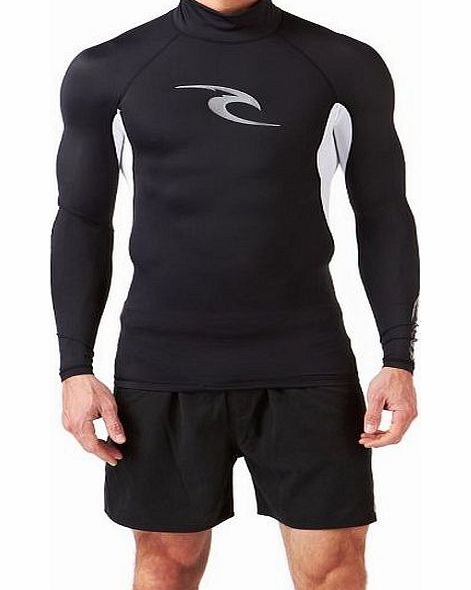 Rip Curl Mens Rip Curl Fade High Collar Long Sleeve Rash
