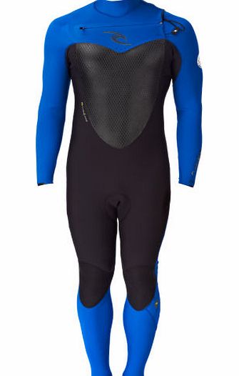 Rip Curl Mens Rip Curl Flash Bomb 2mm Chest Zip Wetsuit