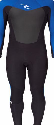 Rip Curl Mens Rip Curl Omega 3/2mm Back Zip Wetsuit - Blue