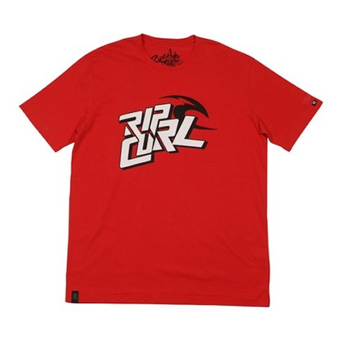 Rip Curl Mens Rip Curl Organic Ocean Beach Tee F3112