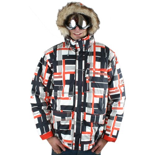 Rip Curl Mens Rip Curl Uptight Tech Snow Jacket Wild Lime