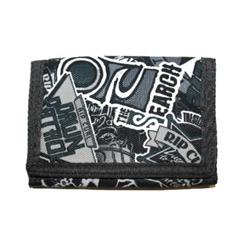 Old School Stickers Wallet - Black