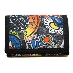 Old School Stickers Wallet - Multico