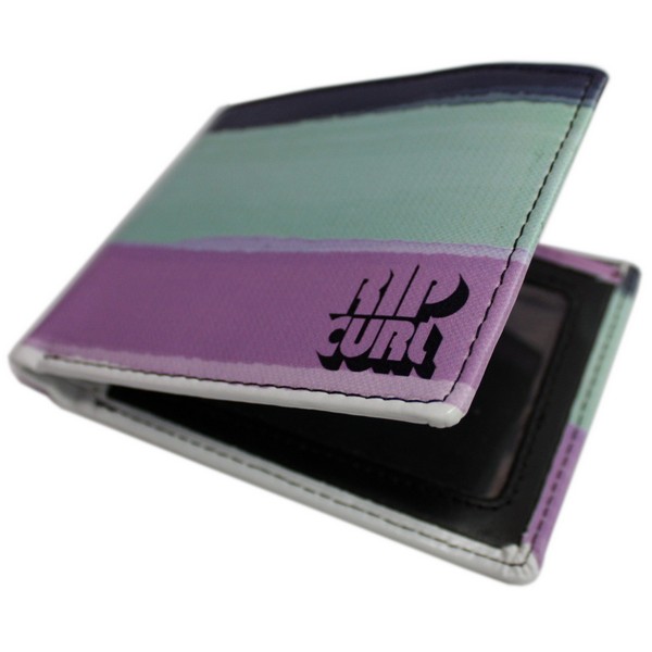 Rip Curl Purple Resin Stripe Wallet by