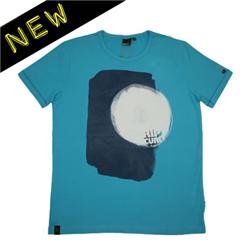 rip curl Resin Tinit Arty Organic T-Shirt - Scuba