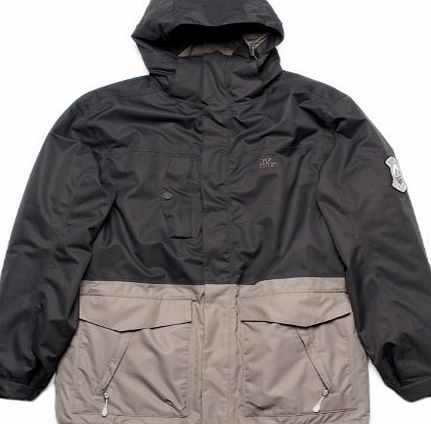 Rip Curl Ripcurl Victor Mens Snow Jacket - Moonless Black, Medium