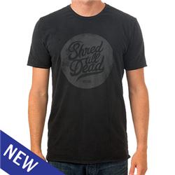 Rip Curl Shred Till Dead T-Shirt - Black