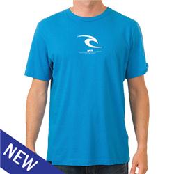 Rip Curl Small Icon T-Shirt - Dresden Blue