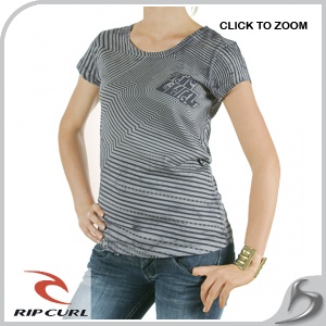 T-Shirts - Rip Curl Geo T-Shirt - Steel