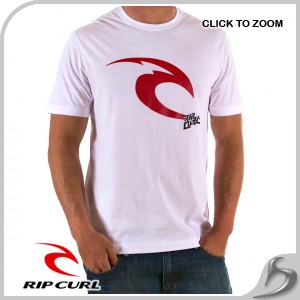 Rip Curl T-Shirts - Rip Curl Icon T-Shirt -