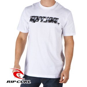 Rip Curl T-Shirts - Rip Curl Logo T-Shirt - White