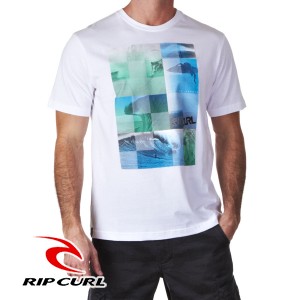 Rip Curl T-Shirts - Rip Curl Ocean Lines T-Shirt