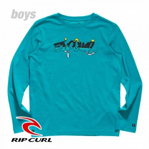 Rip Curl T-Shirts - Rip Curl Rocks Off Long
