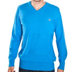 Rip Curl Tonal V Neck Sweatshirt - Blue Aster