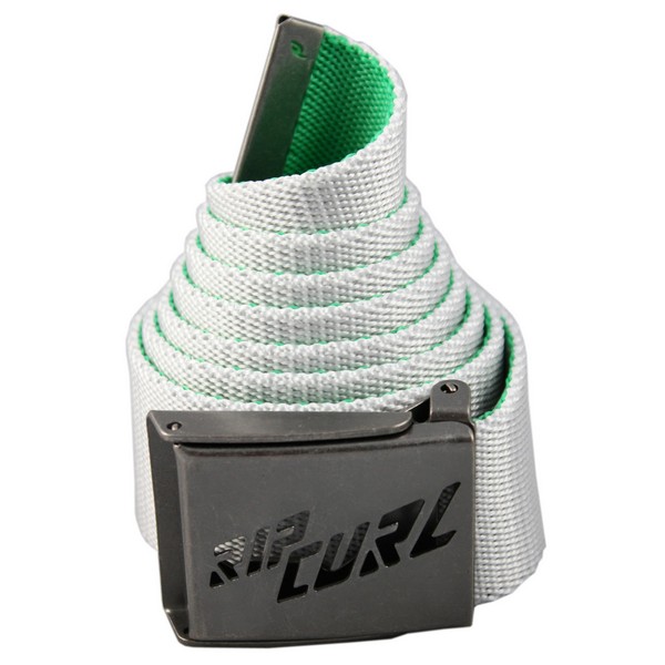 Rip Curl White Advert Webbing Belt by